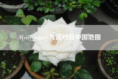 邵东九宫对应中国地图