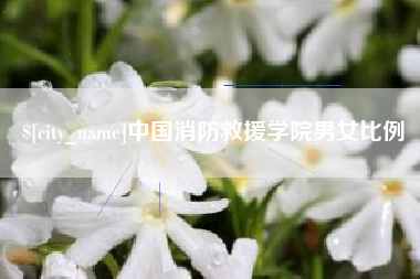 邵东中国消防救援学院男女比例