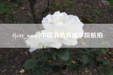邵东中国消防救援学院航拍