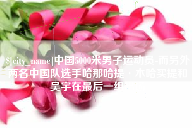 邵东中国5000米男子运动员-而另外两名中国队选手哈那哈提·木哈买提和吴宇在最后一组出场
