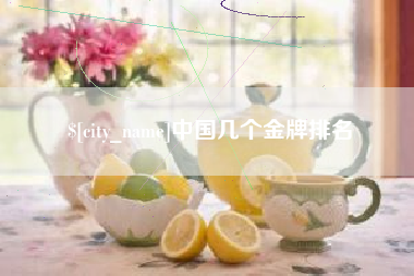 邵东中国几个金牌排名