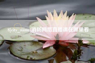 邵东消防网络直播课在哪里看