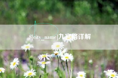 邵东九宫格详解