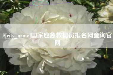 邵东国家应急救援员报名网查询官网