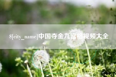 邵东中国夺金九宫格视频大全